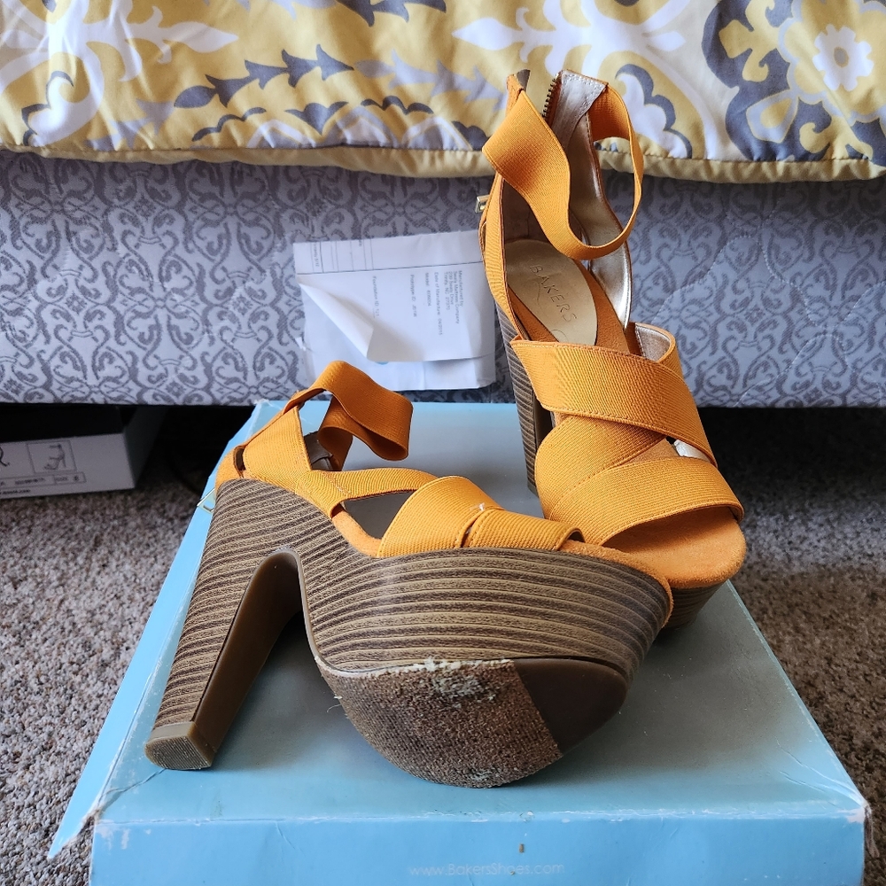 Bakers Stack Platform Wedges - image 8